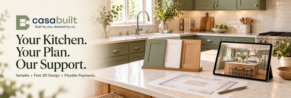 Buying Kitchen Cabinets Online: How CasaBuilt Helps You Plan and Pay