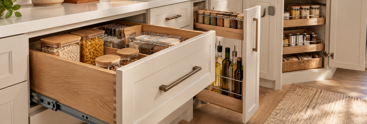 No Pantry? 9 Kitchen Cabinet Storage Ideas That Use the Space You Already Have