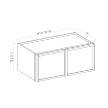 Slim Aston Green Shaker 15" High Bridge Cabinets