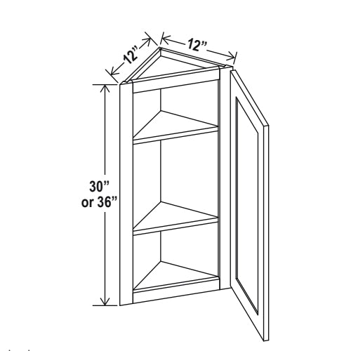 Muebles de pared de esquina