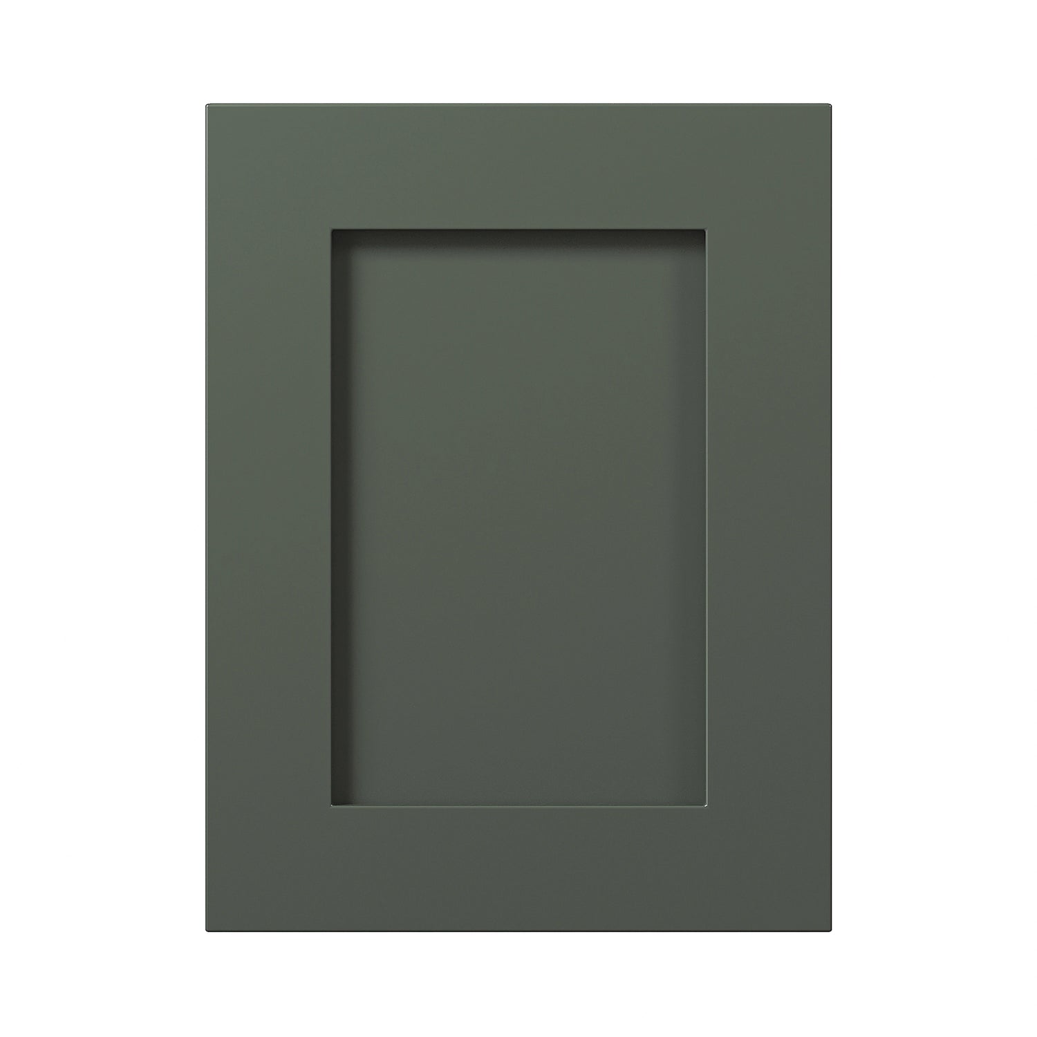 Aston Green Shaker Sample Door