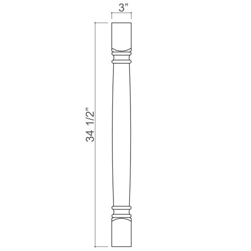 Classic Decorative Leg