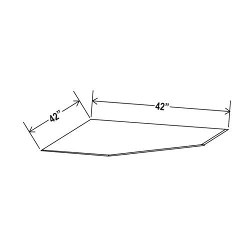 Hudson Grey Shaker Diagonal Sink Floor
