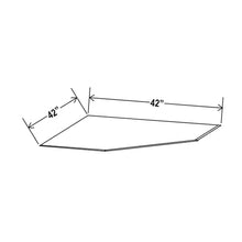 White Shaker Diagonal Sink Floor