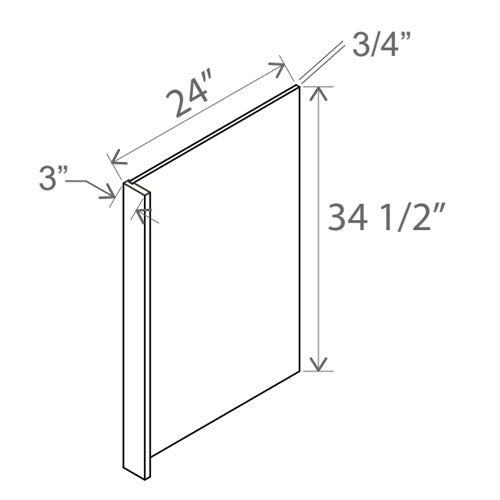 Panels - Dishwasher Return Panel