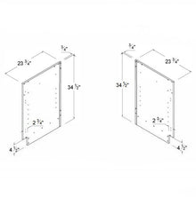 High Gloss White Shaker Base Skin Veneer Panel